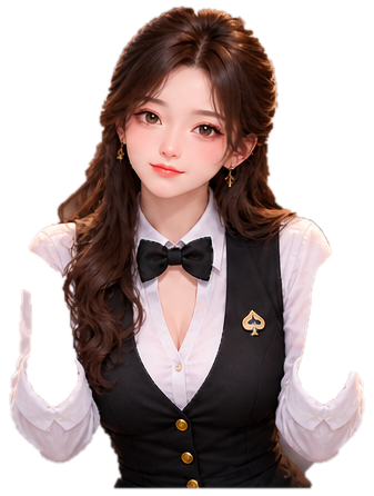 Lena, the Blackjack Decision Lab dealer